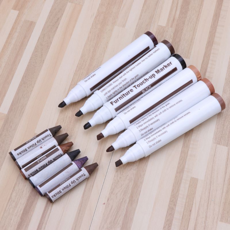 Wood Repair System Kit Filler Sticks Touch Up Mark... Grandado