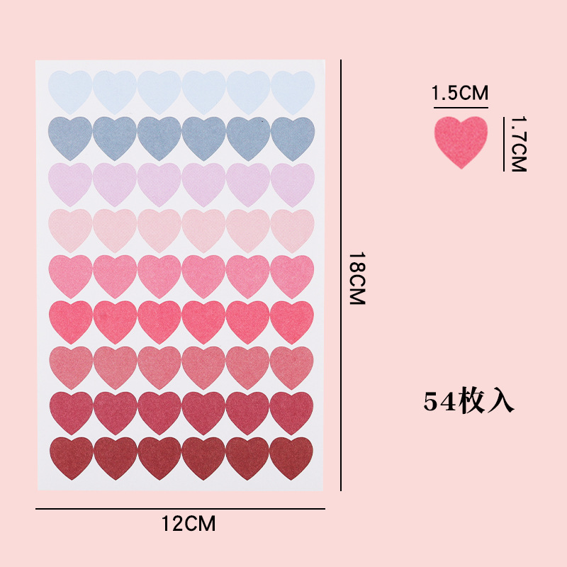 Loose-Leaf Notebook Handwritten Labels Indicate White And Blue Color Stickers Letter Stickers Sticky Notes Index Stickers: PURPLE