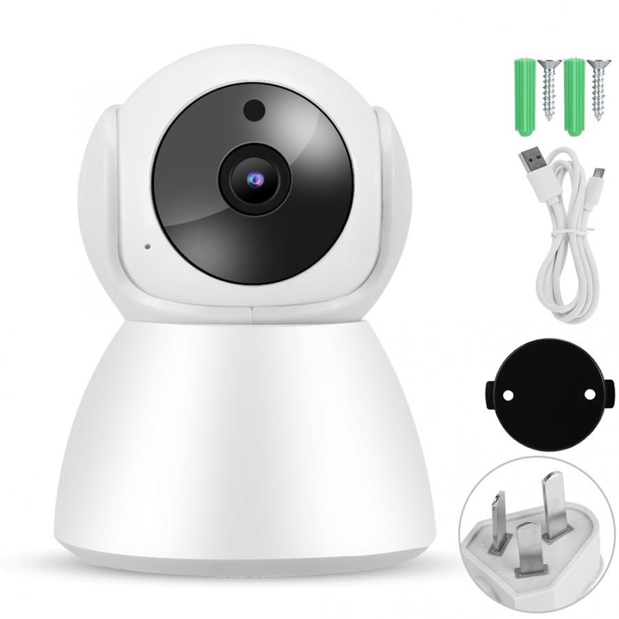Cámara IP para el cuidado del bebé, 720P, WiFi, IP, Babycam, 2 vías, Monitor de cuidado del bebé, PTZ, cámara 110-240V: Azul