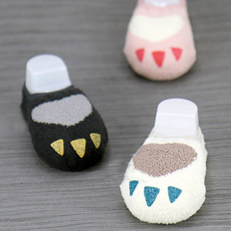 0-4Y Toddler Baby Kids Girls Boys Cute Non-slip Slipper Socks Infant Soft Warm Coral Velvet Warmers Socks