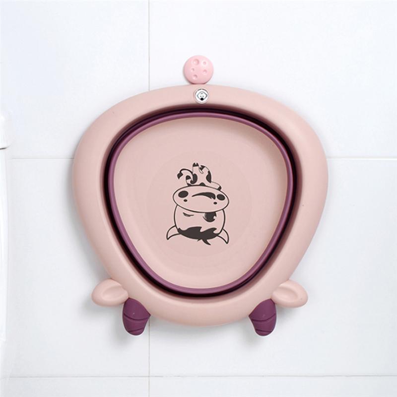 kreskówka składana wanna dla dzieci umywalka robić mycia przenośna umywalka robić mycia twarzy wanny robić stóp akcesoria łazienkowe dla dzieci