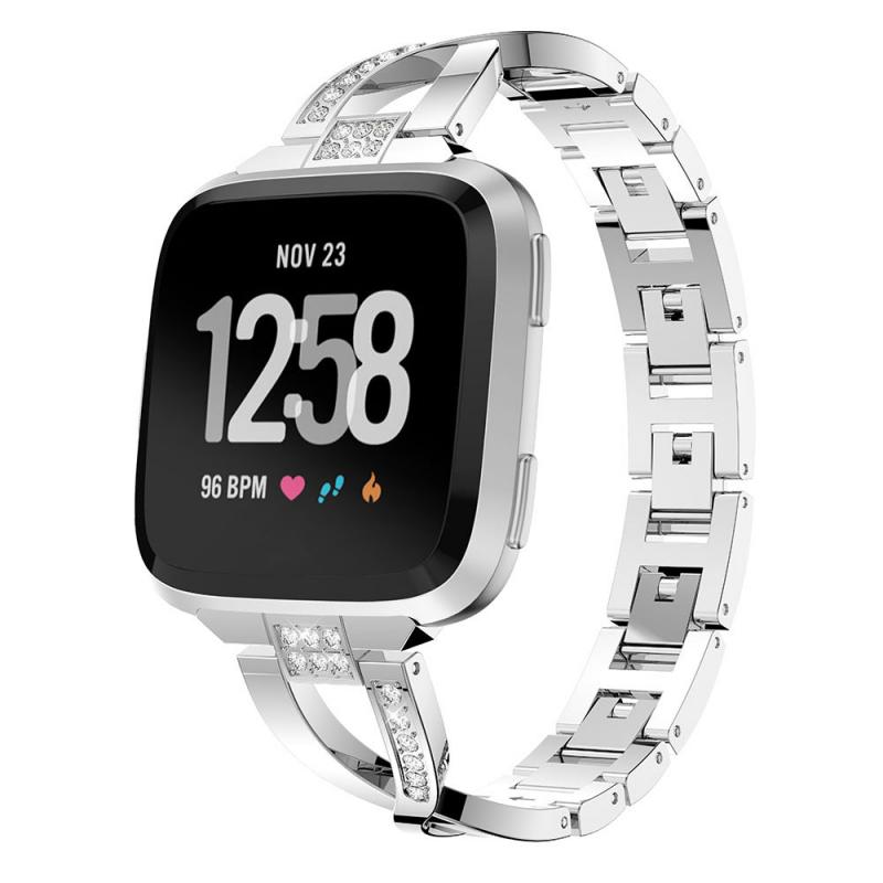 Metal Watch Band for Fitbit Versa 2 - Alloy Strap Wristband - Smartwatch Replacement Bracelet: 5