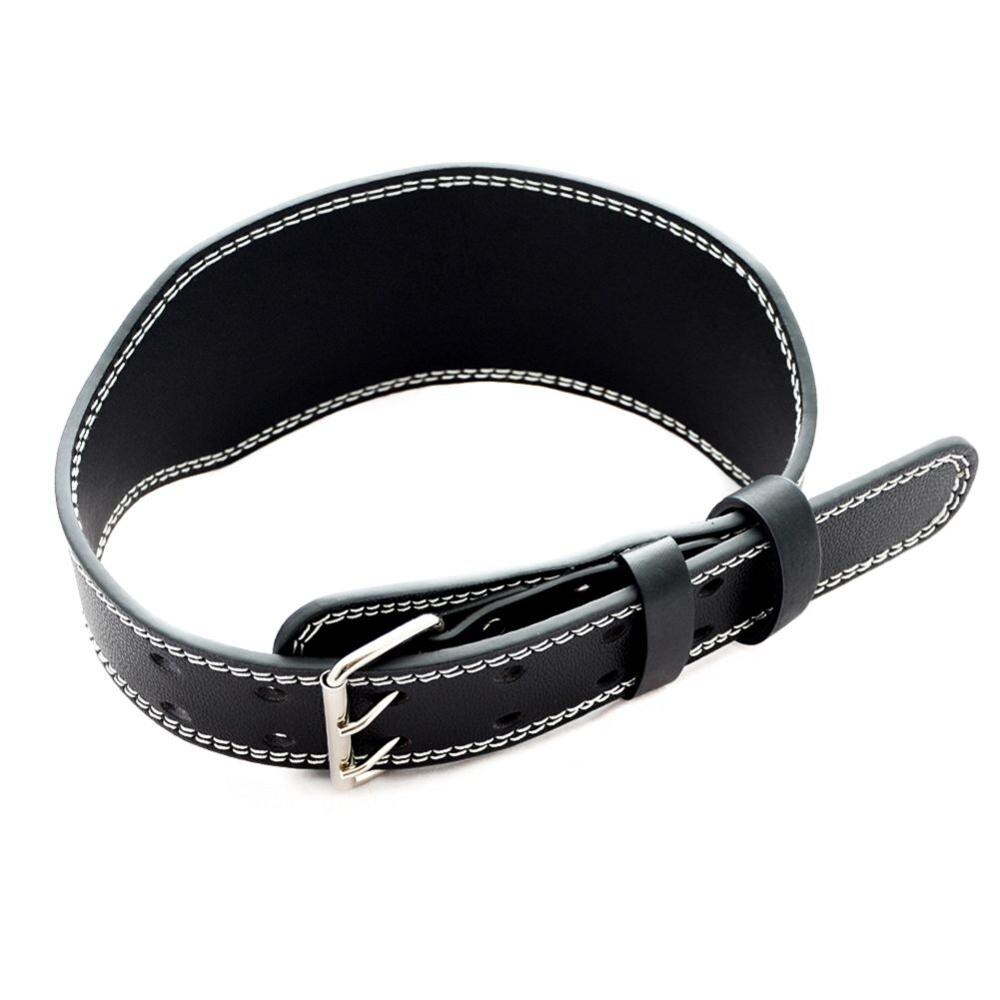 Gym Belt Weightlift Squat Bodybuild Powerlifting Belt Fitness Crossfit Gym Weight Weightlifting Muscul Dumbbel Gym Equipment: black / M