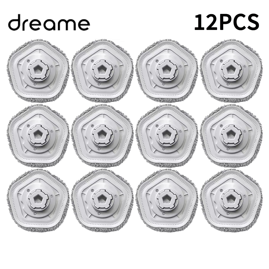 Mop Pad Dreame Bot W10 Accessoires Robot Stofzuiger Dreame W10 Pro Vacuüm Zelfreinigend En Dweil Dweil Doek Vervangende Onderdelen: YELLOW