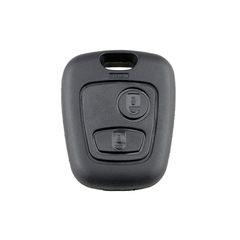 QWMEND-mando a distancia para llave de coche, 2 botones, Fob, para Citroen C1, C2, C3, C4, Saxo, Picasso, Xsara, Picasso, Peugeot 106, 206, 306, 307, 107, 207, 407: 9X3mm