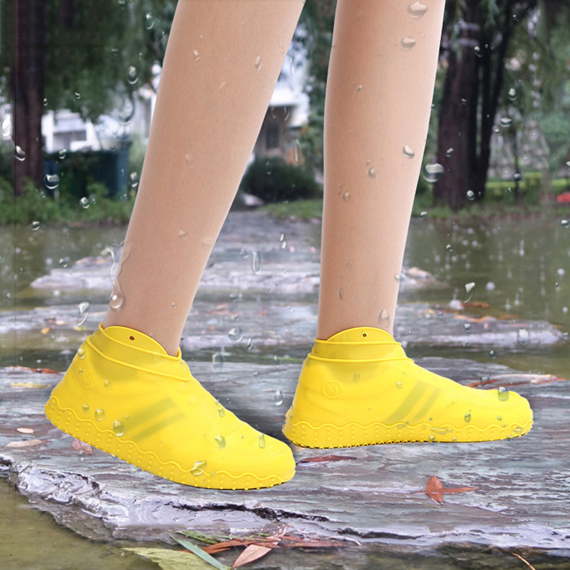 Herbruikbare Regen Overschoenen Latex Waterdichte Regen Schoenen Covers Antislip Rubber Rain Boot Overschoenen S/M/ L Schoenen Accessoires