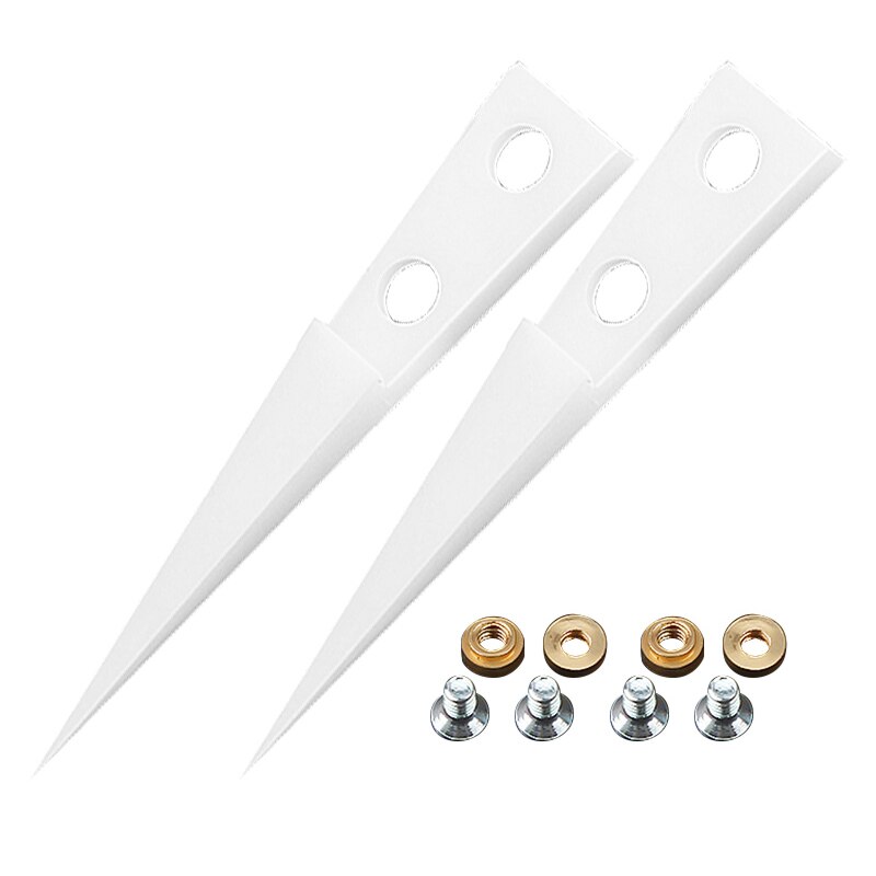 LUXIANZI-Pinzas de cerámica de precisión para huella dactilar, Pinzas de línea de salto, 0,0008mm, herramientas de reparación electrónica