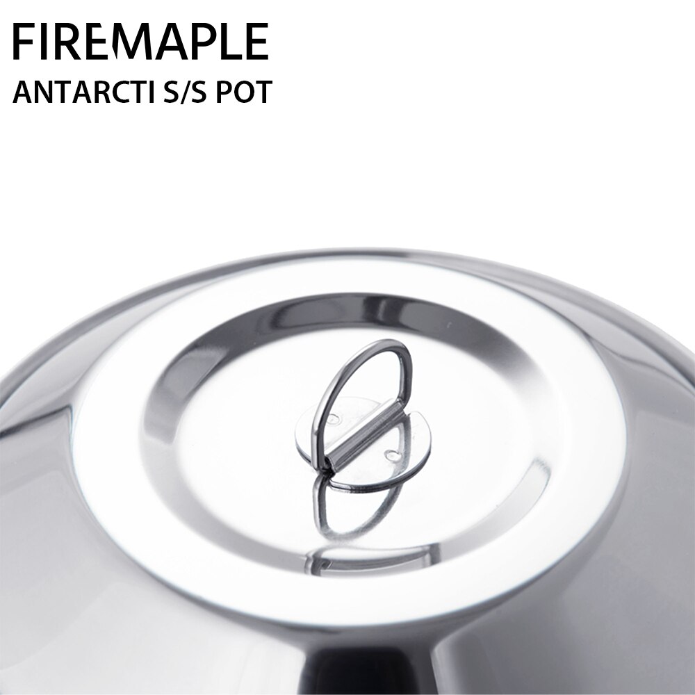 Fire Maple Antarcti Rvs Kookpot Outdoor Opvouwbare Camping Kookgerei S304 1L 402G