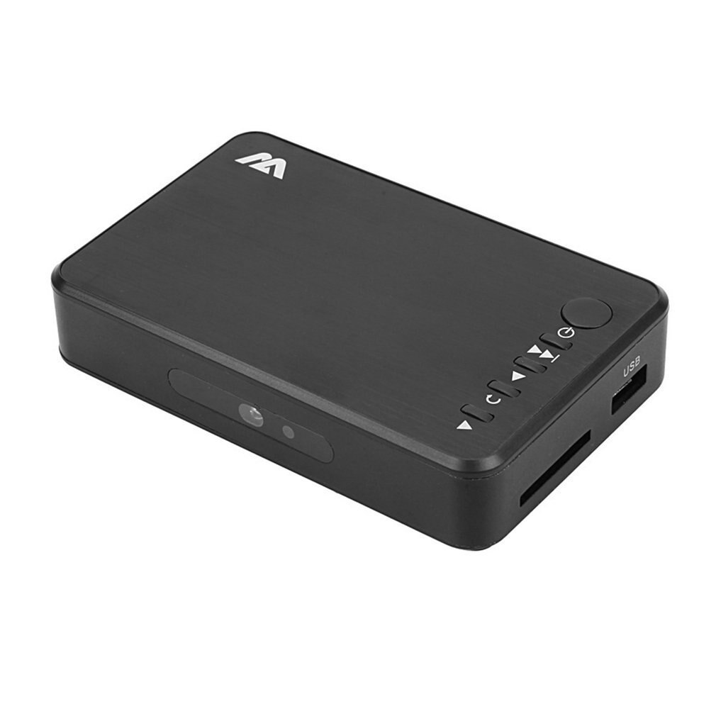 Mini 1080P HD Multimedia Player 5V/2A HDMI Multimedia TV BOX 3 Outputs HDMI/VGA/AV USB SD Card EU US UK AU Plug