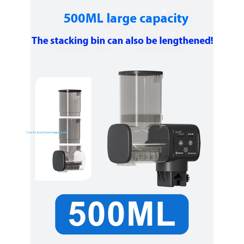 Jebao Jecod Aquarium Bluetooth Feeder 250Ml 500Ml Intelligent Getimed Siervisschildpad Voedsel Aquarium