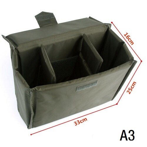 Camera Insert Bag Dslr Camera Mirrorless Bag Padded Insert Digital Photo Waterdichte Nylon Camcorder Tassen Voor Nikon Sony Canon: A3