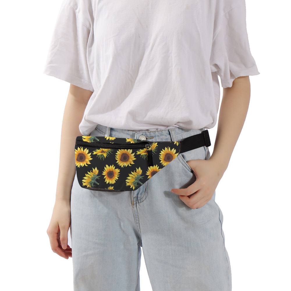 Deanfun Fanny Packs Voor Vrouwen Waterdichte Daisy Taille Tas Mannen Schoudertas Voor Reizen YB-18031