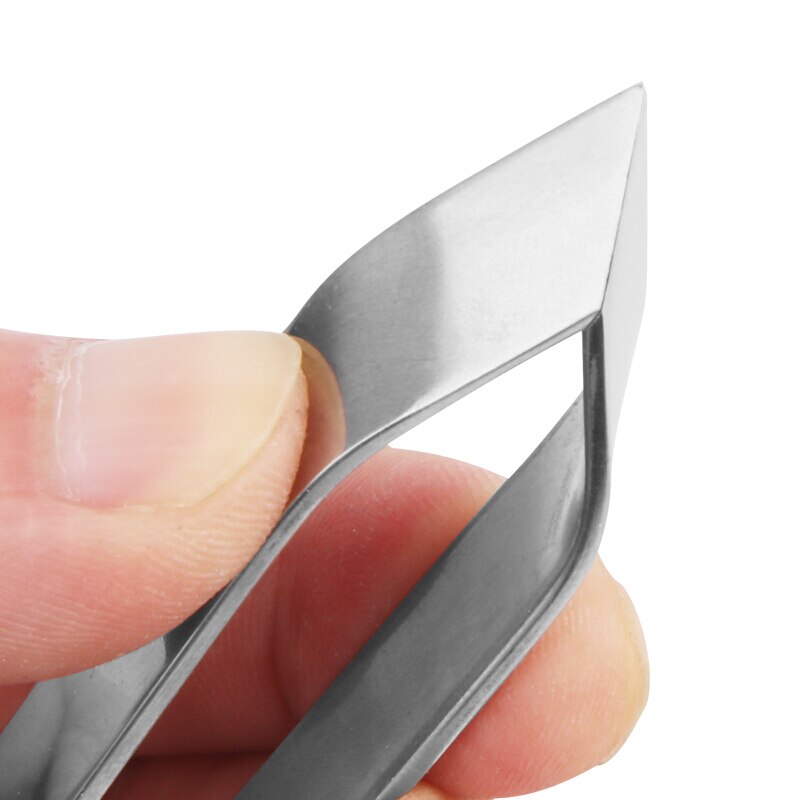 Stainless Steel Hair Remover Fishbone Fur Bones Tongs Pliers Animal Feather Plucking Remover Kitchen Supplies Tool Accessories