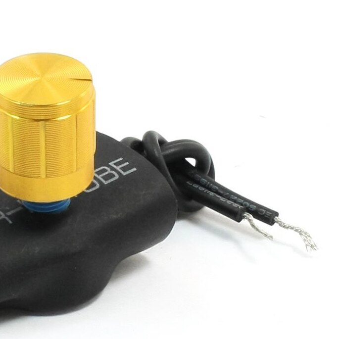 Blue Gold Tone Table Lamp Full Range Dimmer Rotary Switch 2 Way