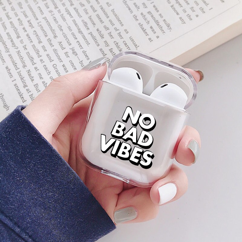 Case for airpods Cute Earphone Case For AirPods Cover Cartoon Wireless Earphone Accessories for Apple Airpods Soft Case Bag: I200351