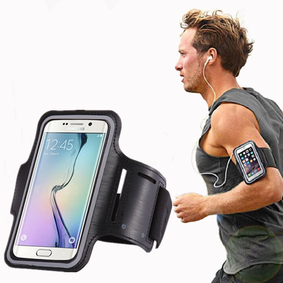 Arm band Holder For Samsung Galaxy S3 S4 S5 S6 S7 S8 S9 Edge Plus Note 4 5 8 9 Sport Running Armband Waterproof Bag Cover Cases