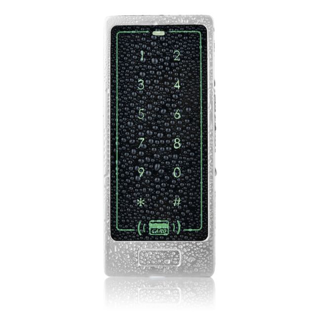 Automatic Door Controller Password Numeric Keyboard for Access control RFID Waterproof Smart Home Door Security Anti-theft Syste: Waterproof silver