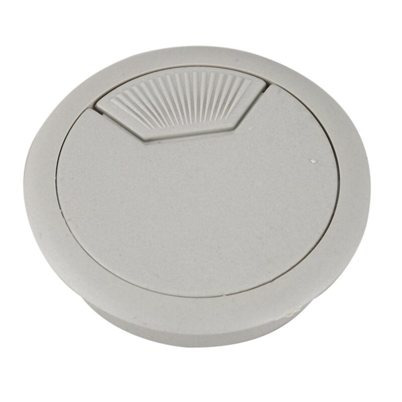 Passacavi per cavo da scrivania in plastica per Computer domestico da 8mm 53mm