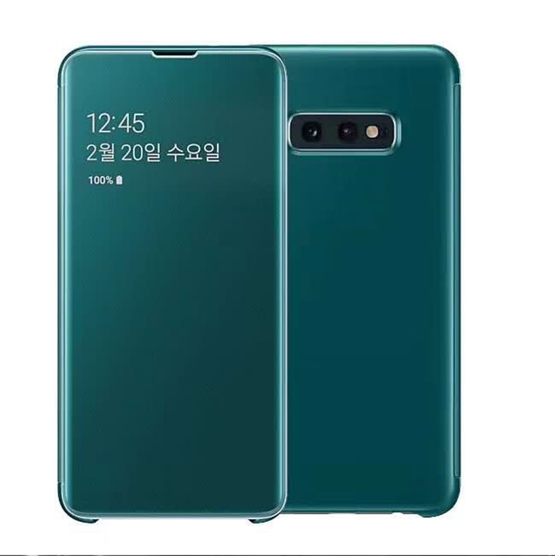 Smart mirror flip 360 phone case for Samsung Galaxy S9 S10 Plus clear cover for samsung S10e smart phone case