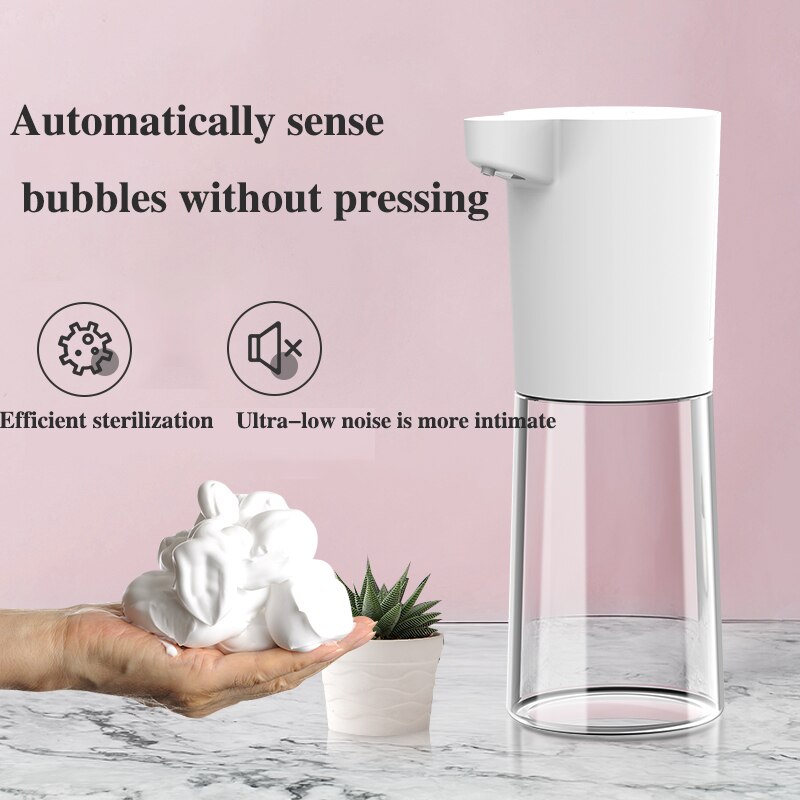 Electric foam bathroom dispenser, intelligent sensor soap dispenser, automatic soap dispenser for hand washing stations