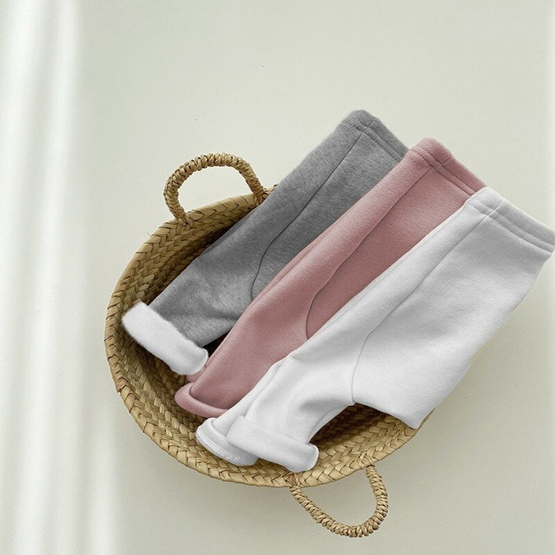 Peuter Meisje Casual Broek Kinderen Broek Koreaanse Kleding Herfst Baby Effen Broek Baby Leggings Jongen Elasticiteit Broek