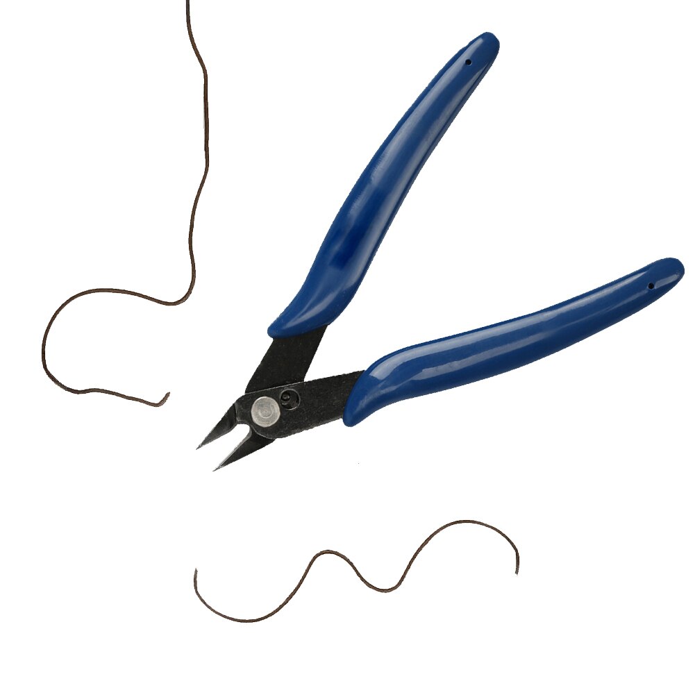 Stainless Steel Pincers Cutting Dies Side Pliers Electrical Wire Cable Cutters Anti-slip Rubber Mini Diagonal Snips Hand Tools