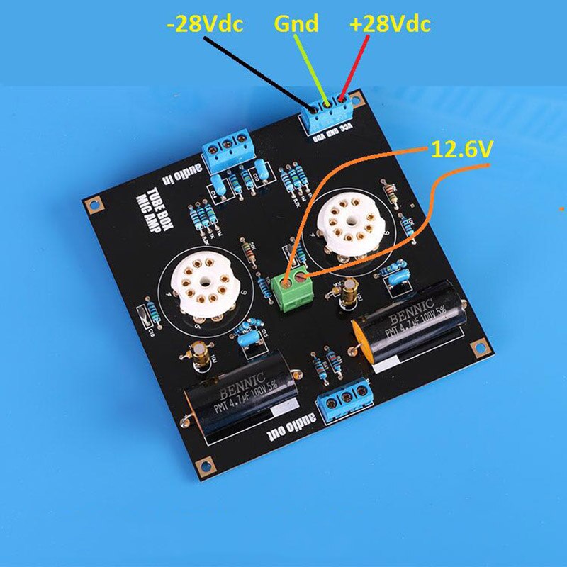 Gal Voorversterker Buizenversterker Voorversterker Gal Buffer HIFI Voorversterker Base op Muziek Fidelity X-10D Circuit Dual 12-30 v