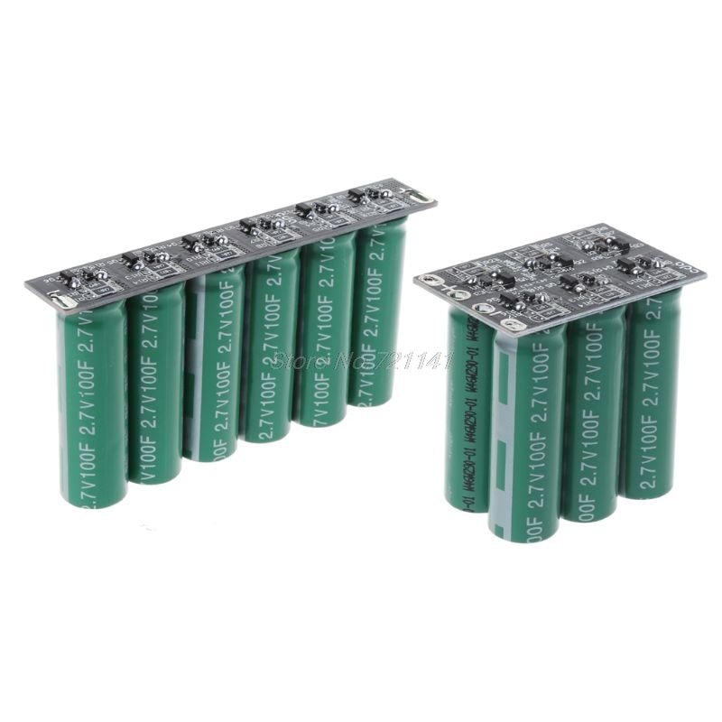 16v 20f ultrakondensator motor batteri starter booster bil super kondensator # enkel rad / dobbel rad
