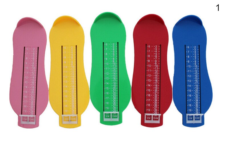 Enfant infantile pied disponible ABS bébé voiture réglable gamme 0-20cm taille mesure jauge chaussures taille mesure règle outil