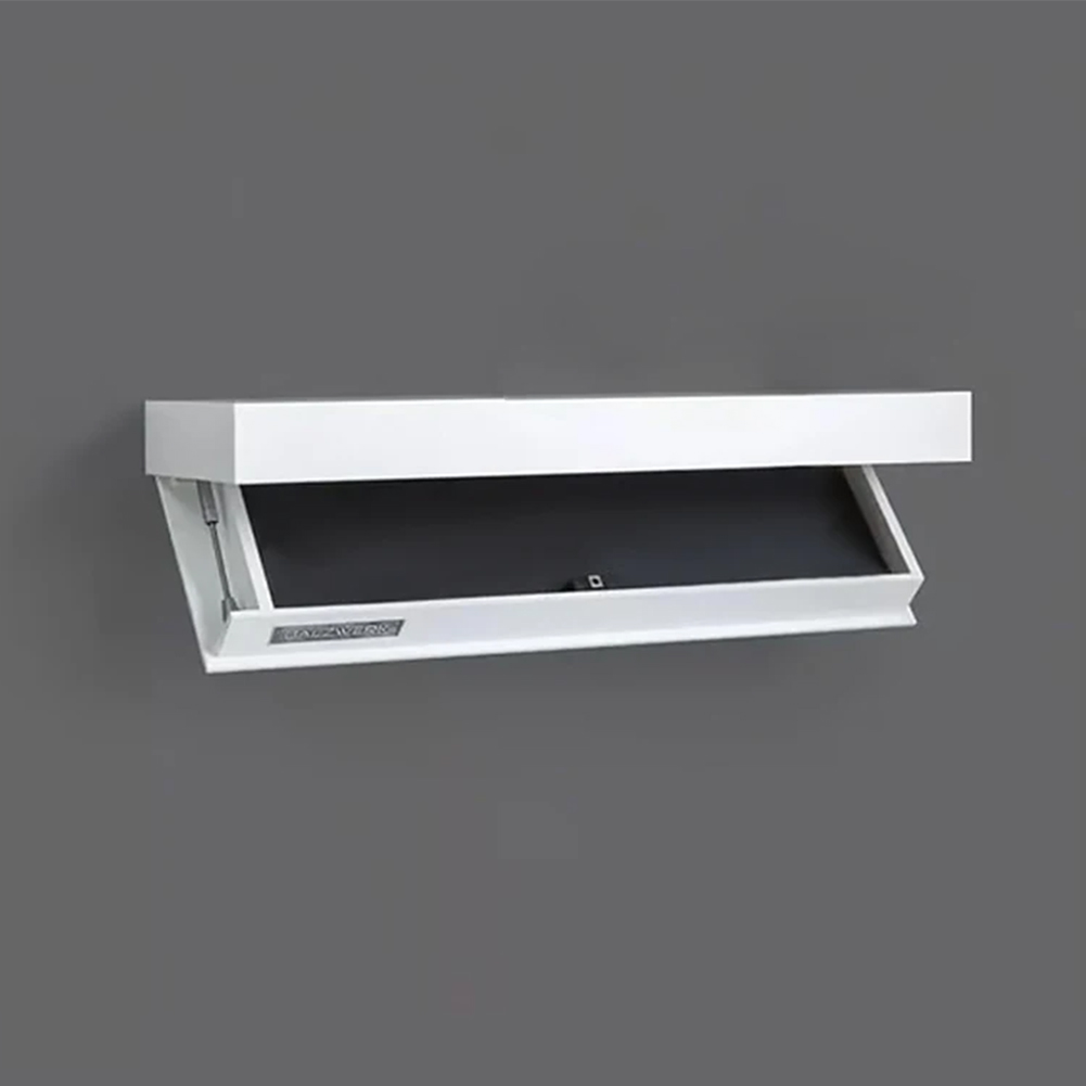 Houten verborgen zwevende plank met geheim compartiment Vitrinekastrek Aan de muur gemonteerde verborgen planken voor woondecoratie