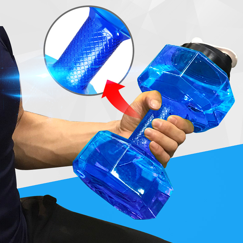 Dumbbells Plastic Grote grote Capaciteit Gym Sport Water Outdoor Fitness Fiets Camping Fietsen Fles Fitness Voor Mannen