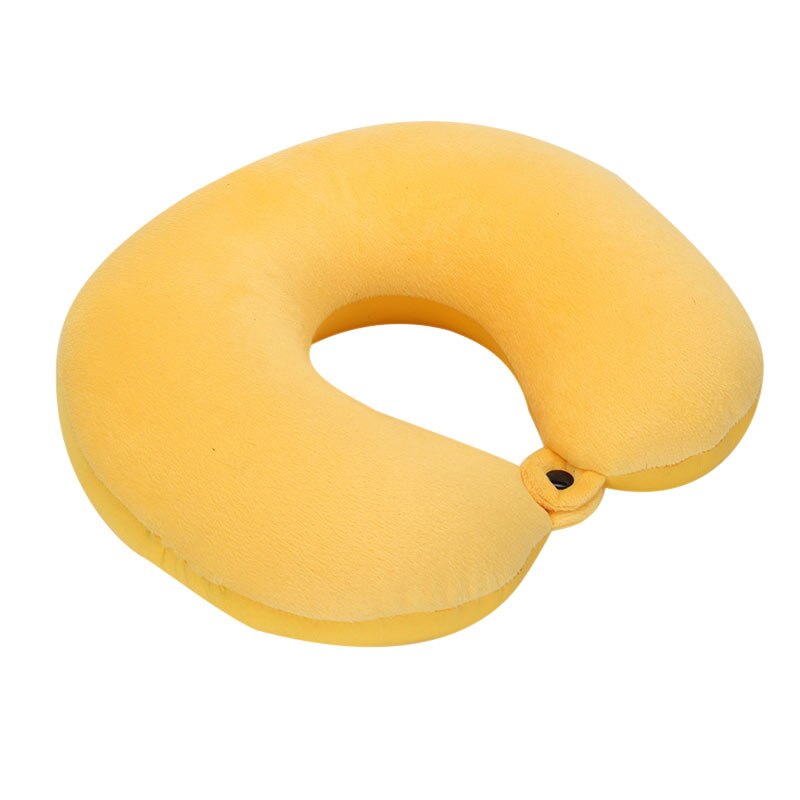 U Shaped Travel Pillow Particles Neck Car Plane Pillows Soft Cushion Home Outdoor Textile DIN889