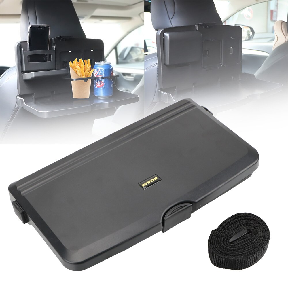 Bil foldning mad kop bakke bil styling spisebord drikke holder bil indvendig opbevaring hylde bagsæde kop holder auto tilbehør
