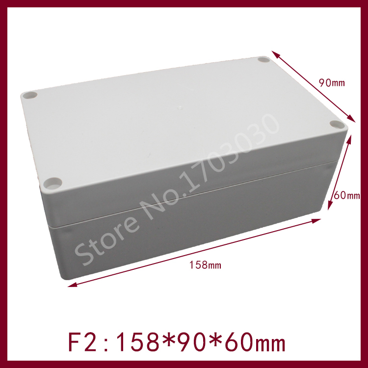Rectangular Dustproof Waterproof IP65 Plastic DIY Junction Box Electrical Project Box Outdoor Junction Box Housing