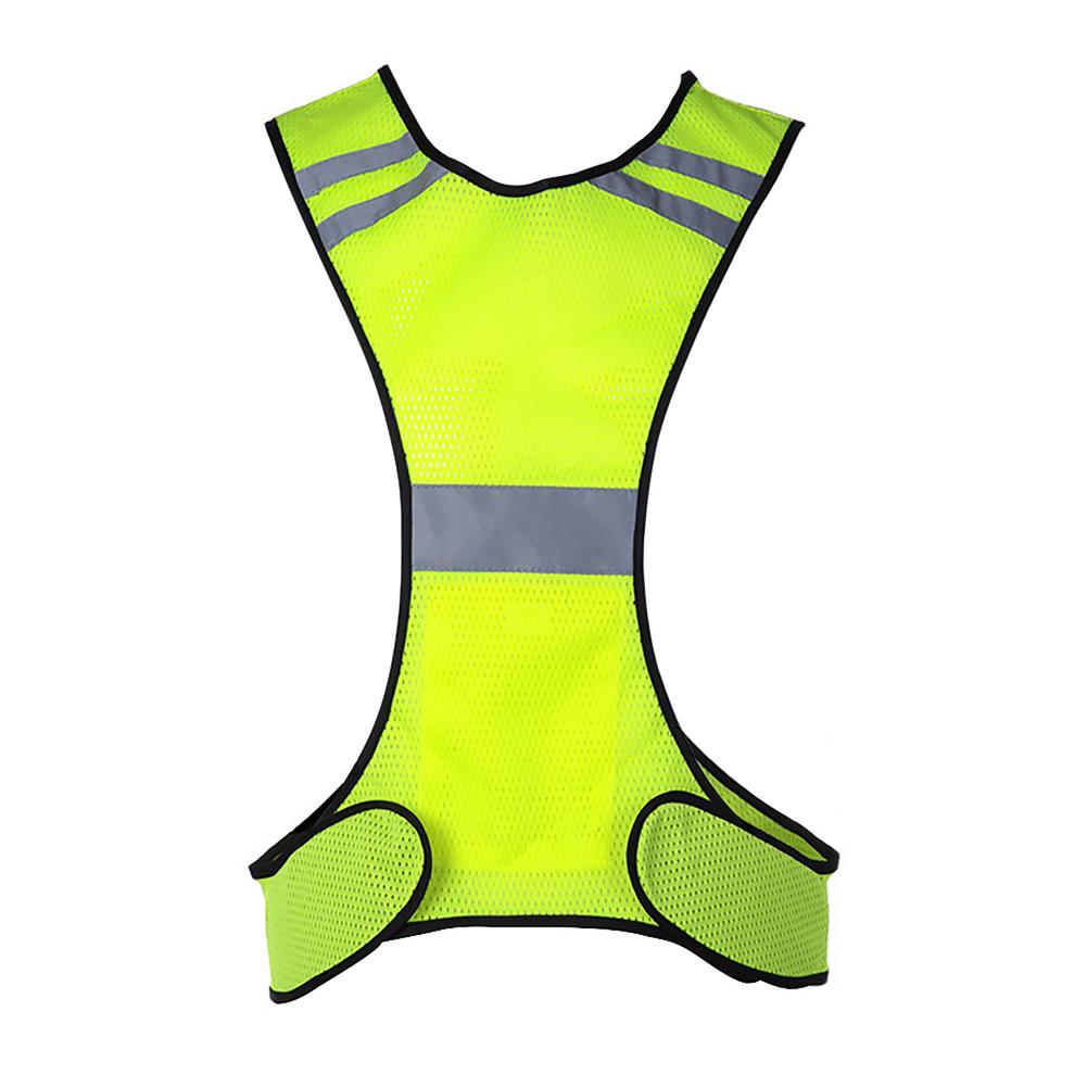 LED Running Reflective Vests Elastic Safe Night Riding Clothing: 04