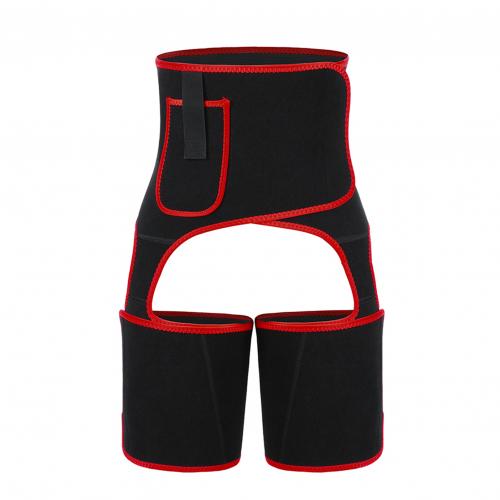 Mallas deportivas de cintura alta para mujer, Leggings con cinturón, levantamiento de cadera, accesorios de equipo de Fitness: Orange Red / LlXL