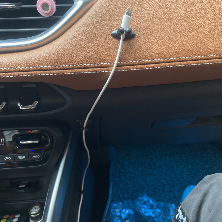Car Charging Cable Clamp Self Stick Wire Organizer Line Cable Clip Office Network Cable Retainer Usb Charger Cable Holder 2022
