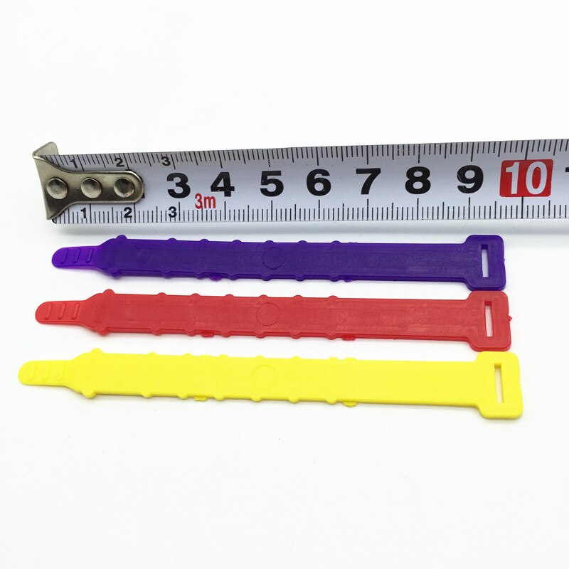 200 Pcs Een binnendiameter van 23 mm Pluimvee voet ring Fokkers Eend Gans Kip Ganzen Zwaan verstelbare Zachte materiaal