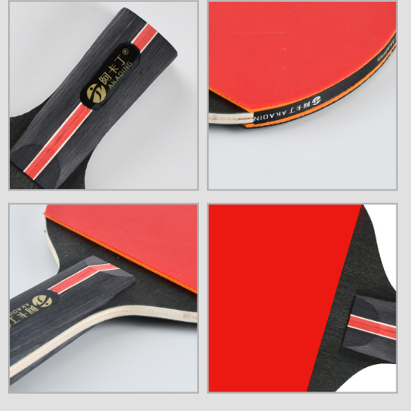 Ping Pong Paddle With Case And 3 Balls Table Tennis Racket For Beginner And Advanced Players 4 Star -40