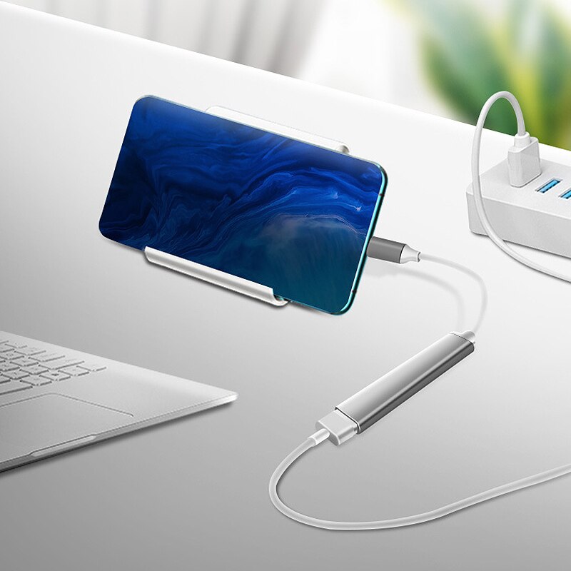 USB C HUB tipo C estación de acoplamiento Multi 4 Puerto divisor para Lenovo Xiaomi Pro Air Pc ordenador portátil