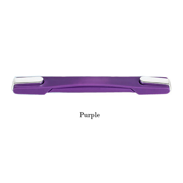 Asa de repuesto para maleta de 22,5 cm, piezas de equipaje de aluminio, correa de transporte de goma, accesorios para carrito, mano telescópica Universal: Bronce
