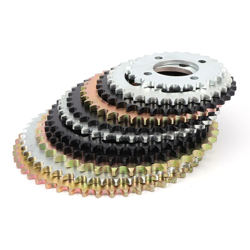 420/428 Chains 35T/37T/39T/41T/43T/45T/48T Motorcycle Chain Sprockets Rear Back Sprocket Cog For 110cc 125cc 140cc Dirt Pit Bike