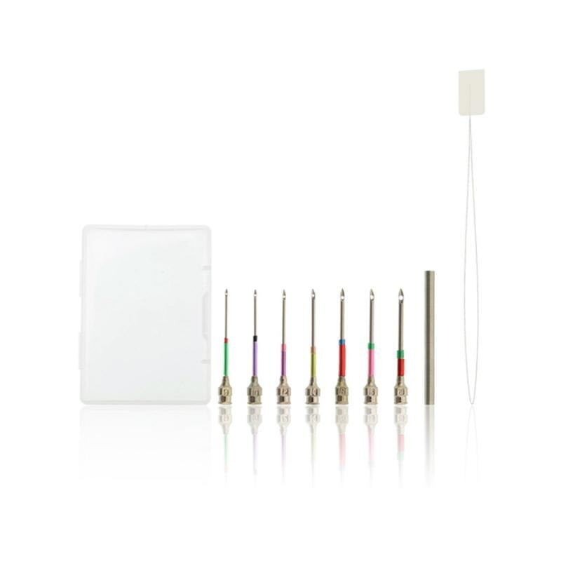 Interchangeable Head Embroidery Stitch Poke Embroidery Needle Punch Needle Set Embroidery Stitching Craft Tool For DIY Sewing