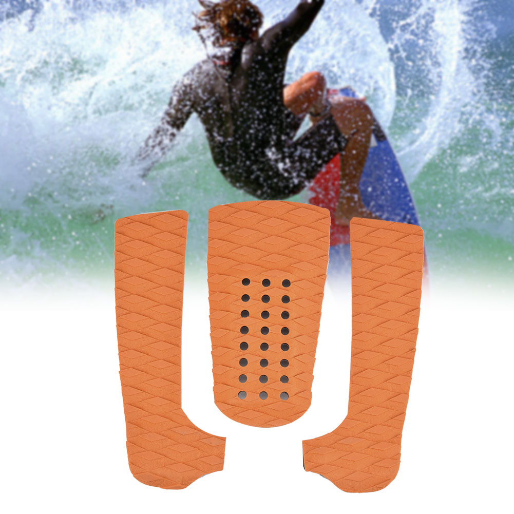 4 Color Anti-slip heat insulation Surfboard Traction Pads Surf Pads EVA Foam Deck Pad Grip Skim board Adhesive Grips All Boards