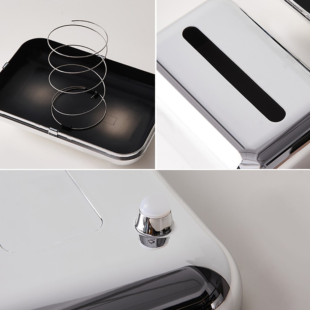 Tissue Box Holder Modern Tissue Boxes Home Decoration Bathroom Napkin Holder Living Room Decoration Decorative Box Napkin Holder