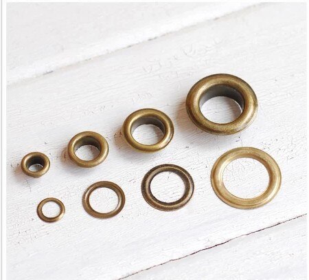 Goedkope gordijnaccessoires van de fabriek, grote 8mm binnendiameter ring romeinse ringen voor gordijnen