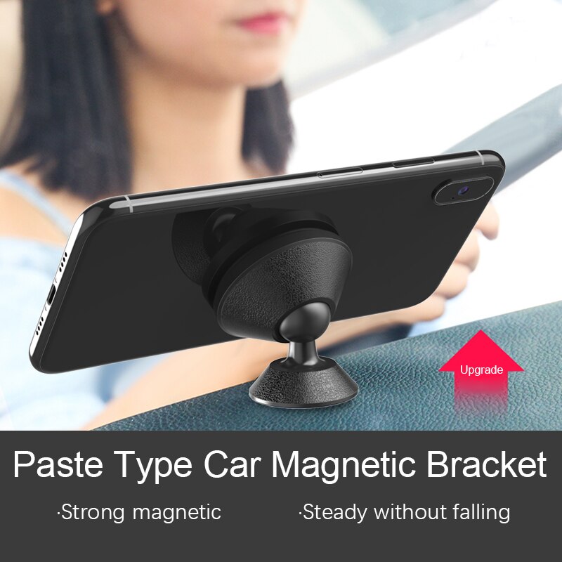 Car Phone Holder Magnetic Universal Magnet Phone Mount for iPhone X Xs Max Samsung in Car Mobile Cell Phone Holder Stand