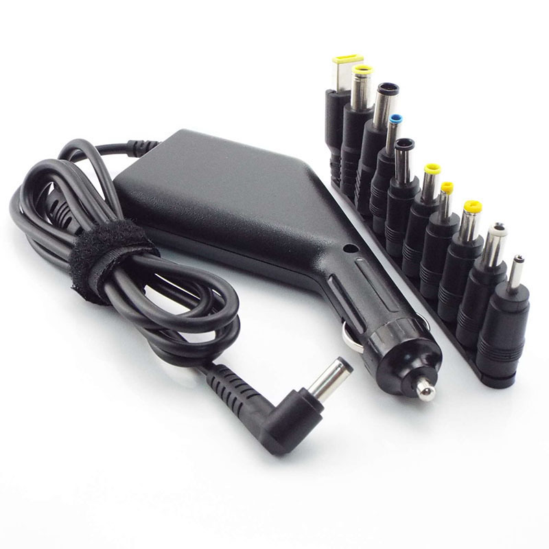 DC 19V 4,74A 20V 4,5A 19,5V 4,62A 90W Netzteil Laptop Universal Auto leichter Ladegerät 10pin DC konverter für PC Notebooks h: Rot