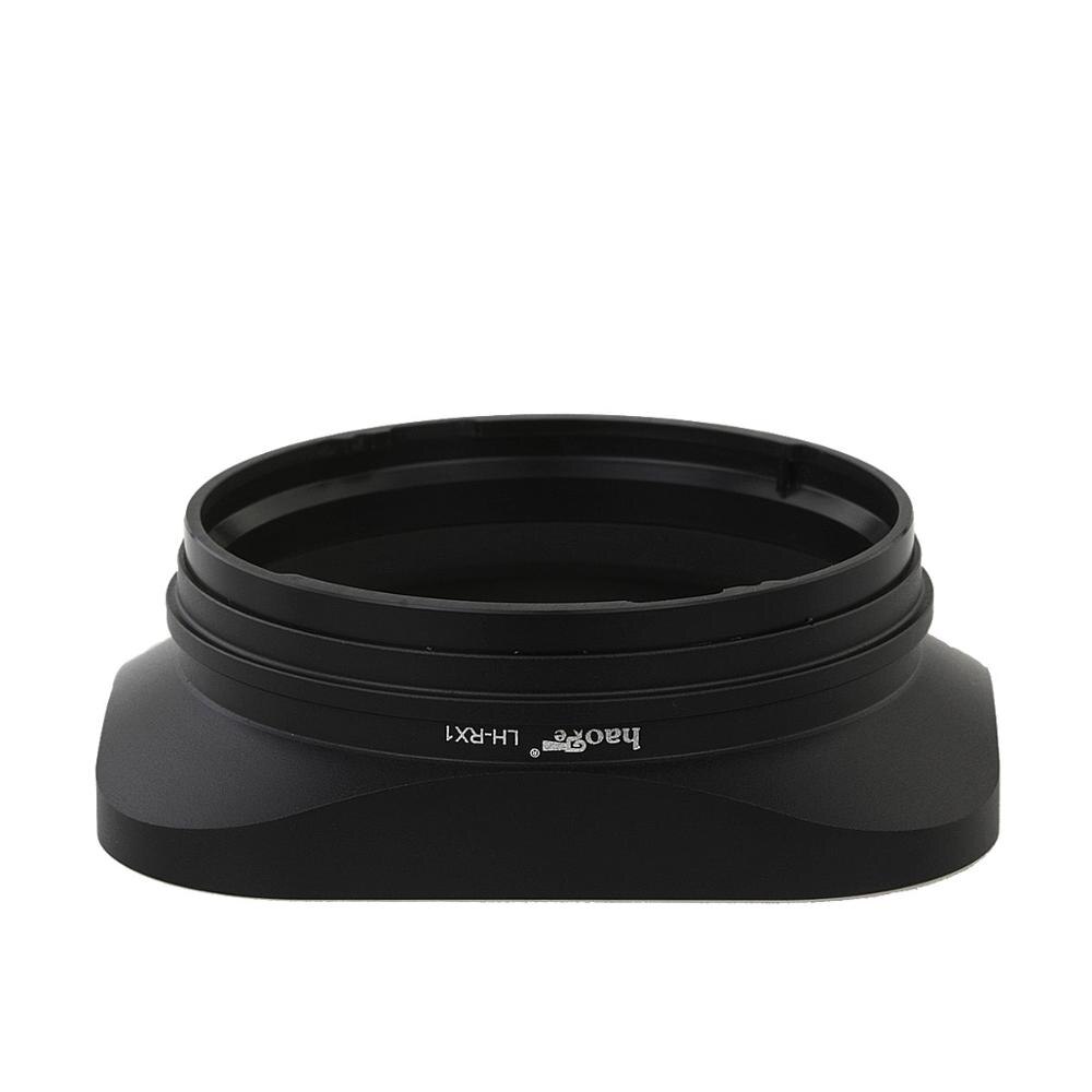 Haoge Square Metal Lens Hood Bayonet for Sony RX1R RX1RM2 FE 55mm f1.8 AND Sony FE35MM/f2.8 NEX E-Mount Lens