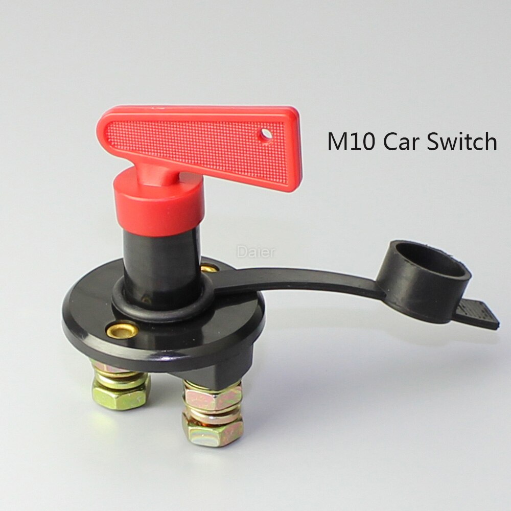 300A Battery Disconnect Switch Red Key Cut Off Battery Kill Switch Car Isolator Disconnector Power Switch Battery Master Switch: Blue